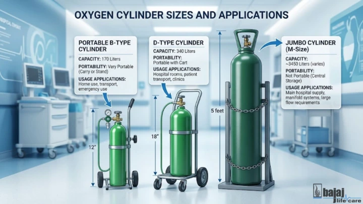 oxygen cylinder for home use