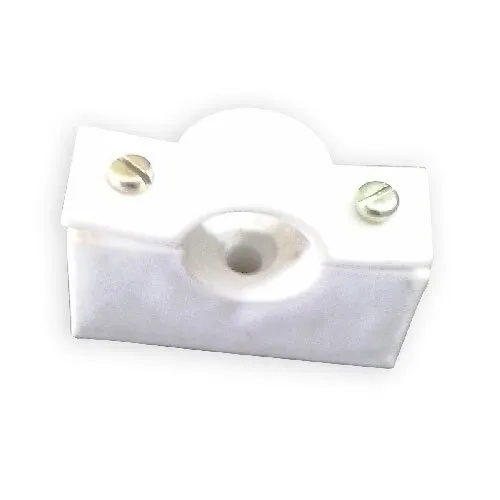 Plastic Saddle 10mm - Pack of 10