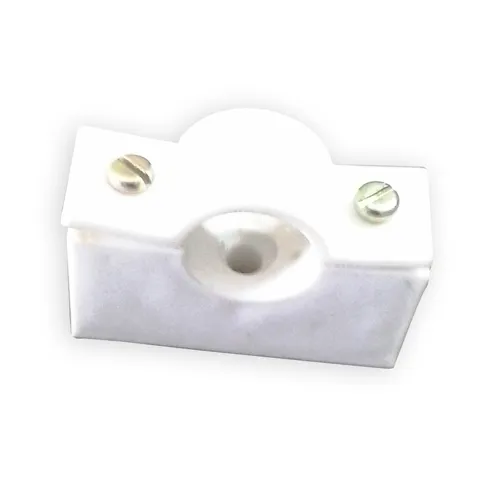 Plastic Saddle 22mm - Pack of 10