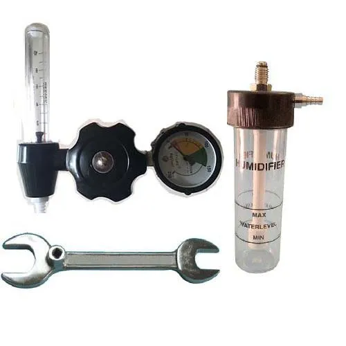 FA valve with flowmeter, Humidifier Bottle & Spanner
