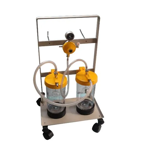 Suction Theatre Trolley Unit - Aluminium Body with Powder Coted