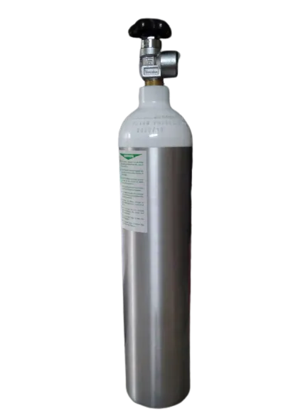 [1192] Oxygen Cylinder 3.1 Ltr (Aluminium Light Weight) With H.W Valve
