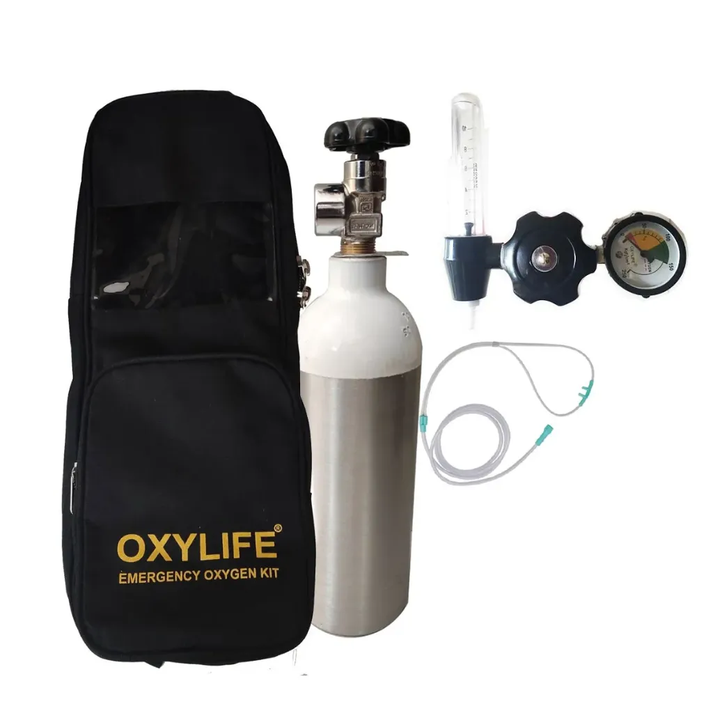 [2391] Portable Oxygen Kit - Oxylife Kit 2.2 (270 Liters Portable Oxygen Cylinder Kit)