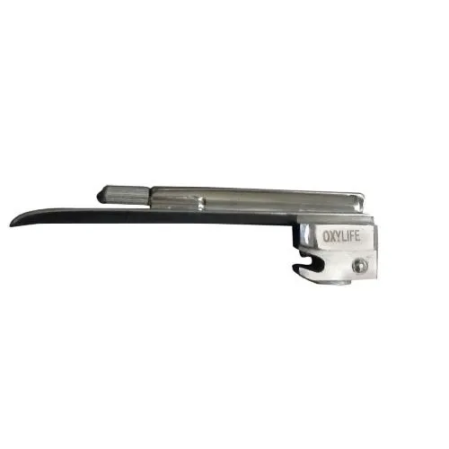 Oxylife Laryngoscope Miller Blade (Size - 1) - Bright Finish