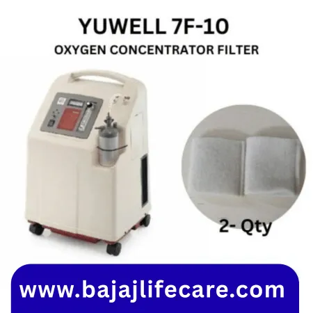 Yuwell 7f-10 Oxygen Concentrator Filter – 2Pcs (white)