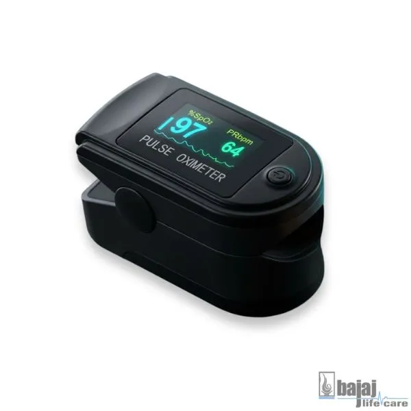 Pulse Oximeter with OLED Display | SpO2 & Pulse Rate Monitor Online India