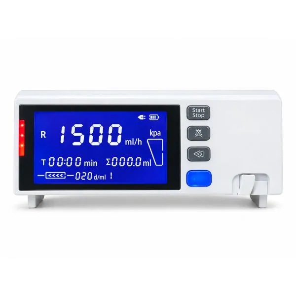 TM-809T Touch Screen Infusion Pump | 4.3 Inch LCD Display Medical Infusion Pump | Bajaj Life Care