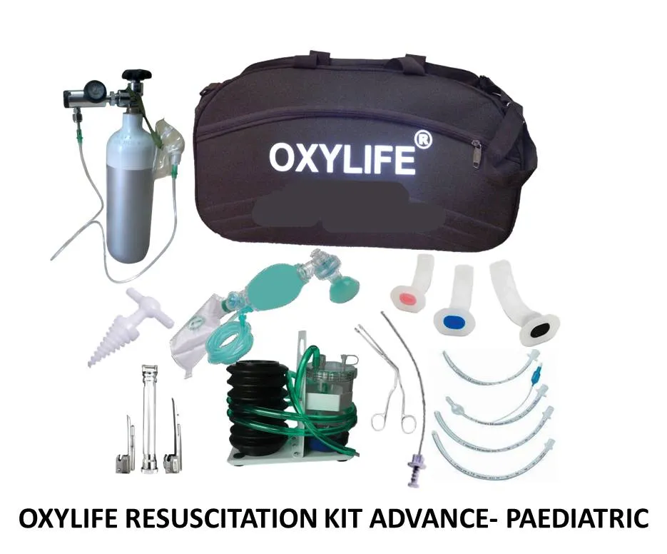 Oxylife Resuscitation Kit Advance- Paediatric | BajajLifeCare