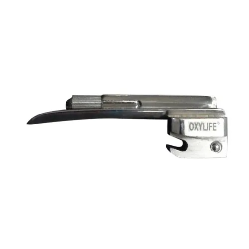 Oxylife Laryngoscope Miller Blade (Size - 0) - Bright Finish