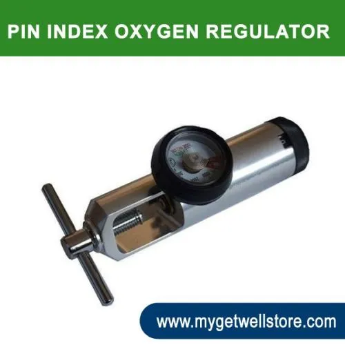 Pin Index Oxygen Regulator - Click type